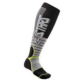 ALPINESTARS Mx Pro Socks Cool Grey/yellow Medium