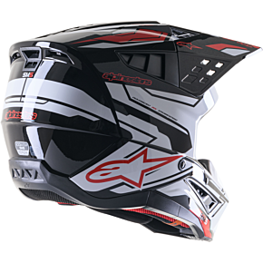 ALPINESTARS S-m5 Action 2 Helmet Blk/wht/brt Rd Glossy 2x