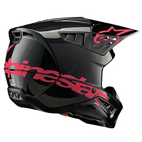 ALPINESTARS S-m5 Corp Helmet Black/diva Pink Glossy 2x