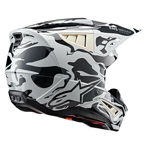 ALPINESTARS S-m5 Mineral Helmet Cool Grey/dark Grey Glossy 2x