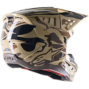 ALPINESTARS S-m5 Mineral Helmet Dark Brown/kangaroo Matte 2x