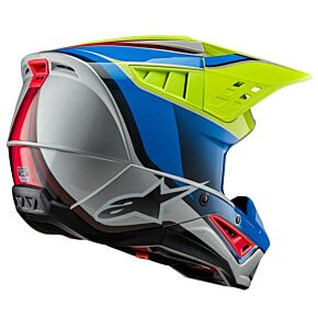 ALPINESTARS S-m5 Sail Helmet Ylw Fluo/enamel Blu/slv G 2x