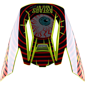 ALPINESTARS S-m5 Solar Flare Visor Black/red/fluo Yellow