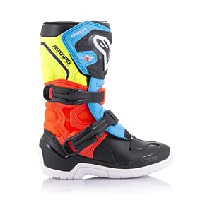 ALPINESTARS Tech 3s Kids Boots Blk/ylw Fluo/red Fluo Sz 13