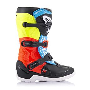 ALPINESTARS Tech 3s Youth Boots Blk/ylw Fluo/red Fluo Sz 02