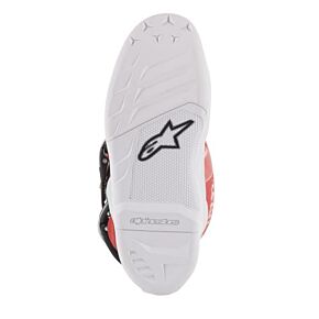ALPINESTARS Youth Tech 7s Boots White/red/grey Sz 07