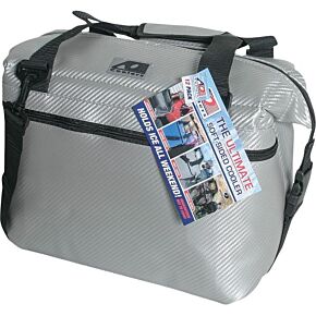 AO COOLERS Carbon Cooler 48/pk Silver 21"x13"x13"
