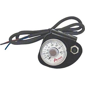 ARNOTT Pressure Gauge & Bracket W/toggle Switch Black