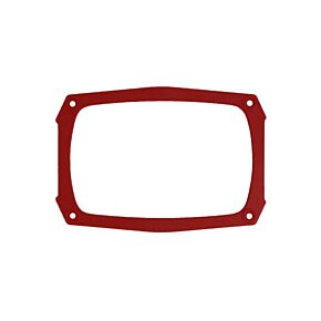 ATV TEK Clearview Side Mirror Red Replacement Frame