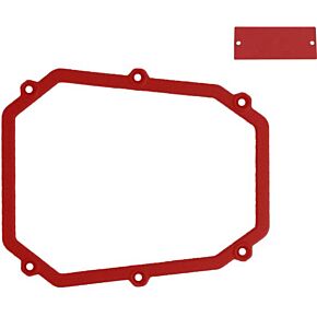 ATV TEK Elite Series 1 Side Mirror Red Replacement Frame