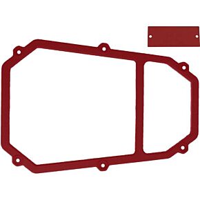 ATV TEK Elite Series 2 Side Mirror Red Replacement Frame