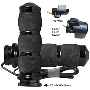 AVON Air Cushion Fbw Heated Grips 15-up Fltr Black