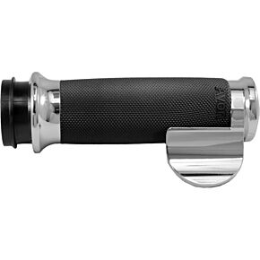 AVON Custom Contour Grips Cable Throttle Boss Chrome
