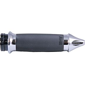 AVON Custom Contour Grips Spike Heated Cable Throttle Chrome