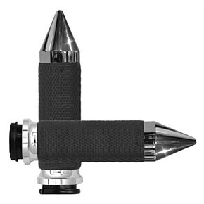 AVON Fly By Wire Throttle Memory Foam Grip Chrome