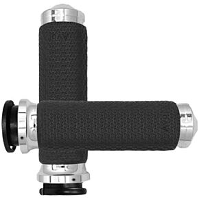 AVON Memory Foam Grips 1.5" Medium Chrome Indian Touring