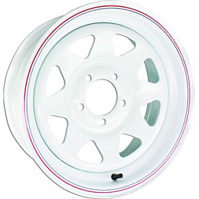 AWC 8 Spoke Steel Trailer Wheel 14"x6"