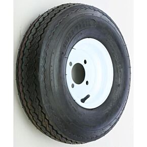 AWC Trailer Tire And Wheel Assembly White