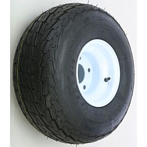 AWC Trailer Tire And Wheel Assembly White