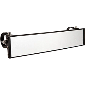 AXIA 12" Panoramic Rearview Mirror W/0.5" Arms Black