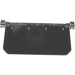 AXIA 12" Sun Visor Solid Black 2 Clamp Mounts Needed
