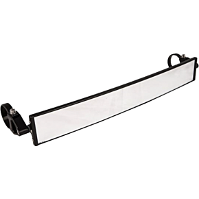AXIA 17" Wide Panoramic Rearview Mirror Black W/ 0.5" Arms