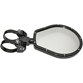 AXIA 6" Round Folding Side Mirror 2 Clamps Needed