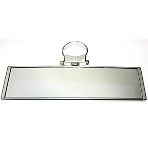 AXIA 9" Pano Mirror W/1.5" Arm Silver 1 Clamp Needed
