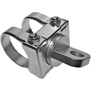 AXIA Adjustable Angle Flag/whip Mount Silver