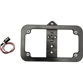 AXIA Lighted License Plate Frame Bolt-on