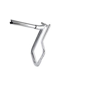 BAGGERNATION 10" Monkey Bagger Bars Chrome `86-up Touring