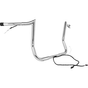 BAGGERNATION 14" Monkey Bagger Bar Prewired Chrome `14-up Touring
