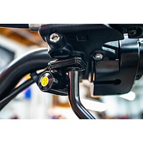 BAGGERNATION Lightning Bullet Pro Mount Kit Front Amber Black