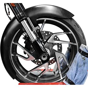 BAGGERNATION Thicky Fender Flsb 18-21 Gloss Black Adapters