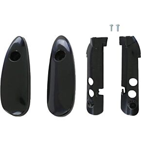 BAGGERNATION Turn Signal Eliminators Black `15-21 Fltr