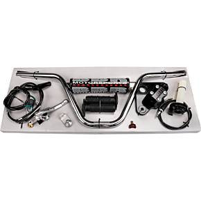 BBR H-bar/triple Clamp Kit Black