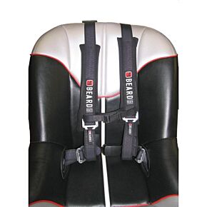 BEARD Safety Harness 2x2 W/pads Latch And Link Buckle