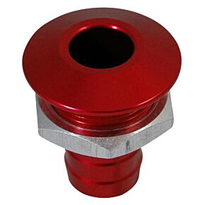 BLOWSION Billet Thru-hull Water Fitting Bilge Pump Outlet Red