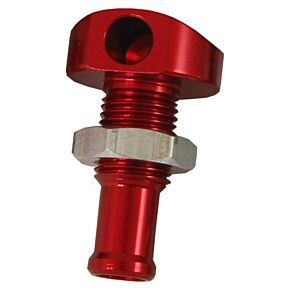 BLOWSION Billet Thru-hull Water Fitting Red 3/8" 90 Deg.
