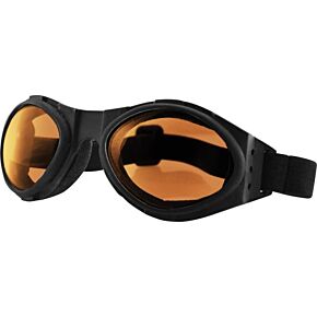 BOBSTER Bugeye Sunglasses Black W/amber Lens