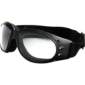 BOBSTER Cruiser Sunglasses Black W/clear Lens