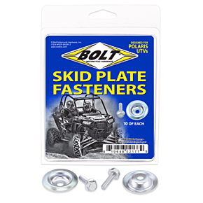 BOLT Utv Skid Plate Fasteners Skid Plate Washer/bolt  10 Ea