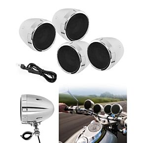 BOSS AUDIO 4 Speaker System Chrome