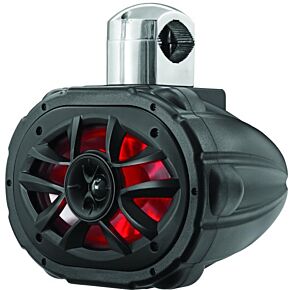 BOSS AUDIO 600w 6"x9" Rgb Speaker Led Black W/4-way Cage Mount 1pc