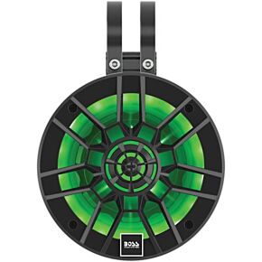 BOSS AUDIO 6.5" Univ Speaker Cans W/rgb (requires Amplifier Or Source)