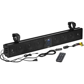 BOSS AUDIO Plug N Play 36" Sound Bar 8 Speakers Fits 1.5-2" Bars