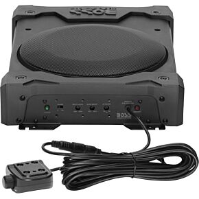 BOSS AUDIO Powered Under Seat 8" Sub Amplified And Weatherproof