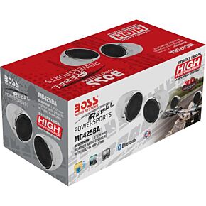BOSS AUDIO Scooter Speaker Kit Chrome