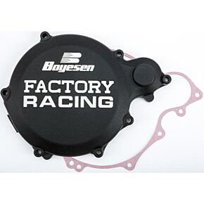 BOYESEN Factory Racing Clutch Cover Black
