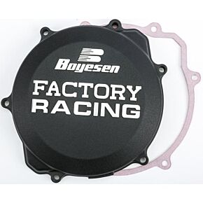 BOYESEN Factory Racing Clutch Cover Black